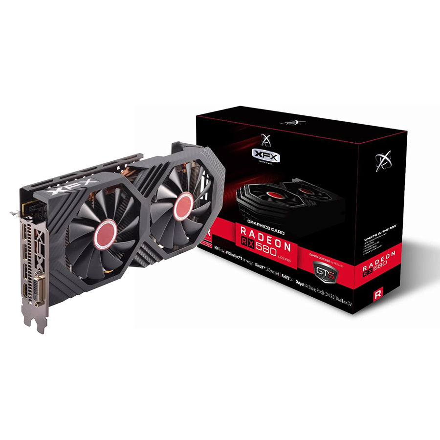 AMD Radeon RX 580 XFX Radeon RX 580 GTS XXX Edition 8GB - Carte Graphique Gaming au Maroc