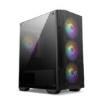 MSI MAG FORGE M100A | Boîtier PC Micro-ATX | 4 Ventilateurs Auto-RGB