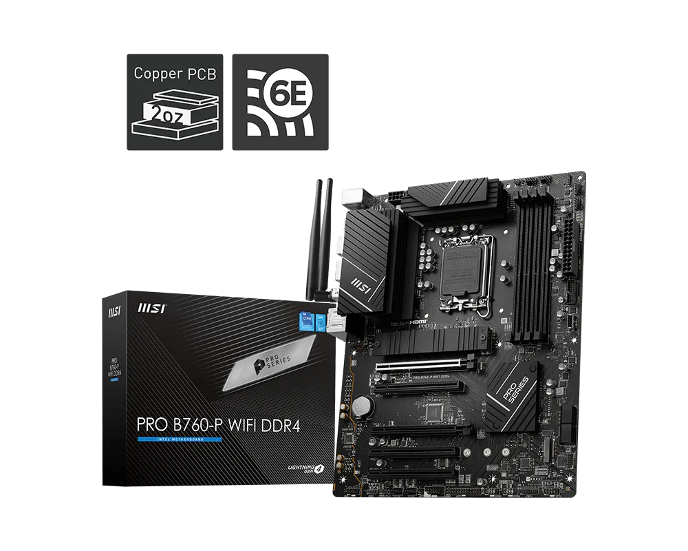 PRO B760-P WIFI DDR4-1 PRO B760-P WIFI DDR4-1