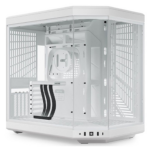 Boîtier PC Hyte Y70 Blanc : Châssis Double Chambre & Riser PCIe 4.0 au Maroc