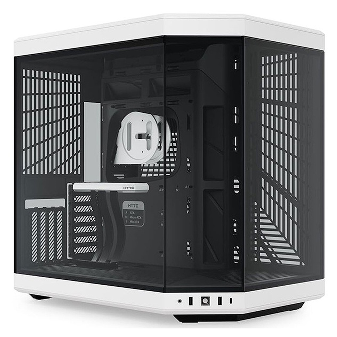 Boîtier PC Hyte Y70 Blanc/Noir : Prix et Achat au Maroc Boîtier PC Hyte Y70 Blanc/Noir : Prix et Achat au Maroc