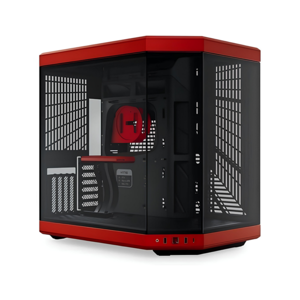 Boîtier PC Hyte Y70 Rouge/Noir : Prix et Achat au Maroc - Workstation.ma