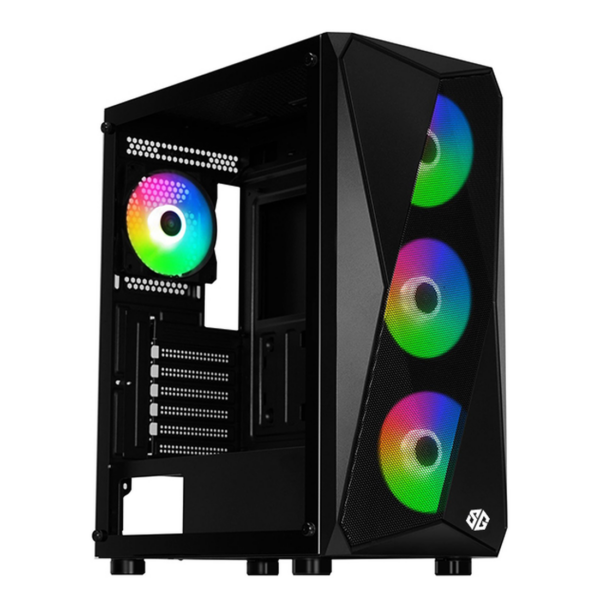 BOITIER SG APOLLO 4 FAN ARGB NOIR - Workstation Maroc
