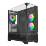 BOITIER SG GLASS ULTRA 3 FAN ARGB NOIR - Workstation Maroc
