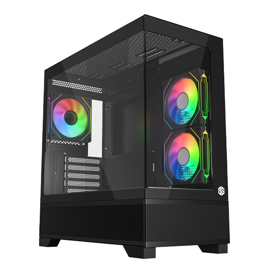 Boîtier PC SG Pro Mini 3 Fan ARGB : Prix et Achat au Maroc | Workstation.ma Boîtier PC SG Pro Mini 3 Fan ARGB : Prix et Achat au Maroc | Workstation.ma