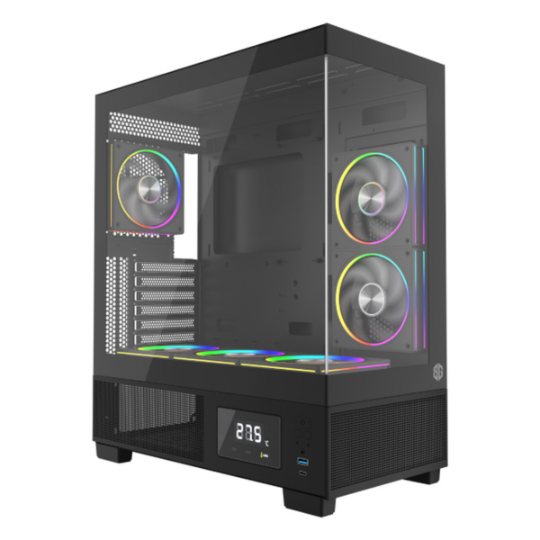 Boîtier PC Setup Game SG Pro V2 6 Fan ARGB au Maroc | Workstation