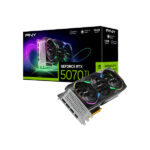 CARTE GRAPHIQUE PNY GEFORCE RTX 5070Ti 16GB EPIC-X RGB TRIPLE FAN - Workstation Maroc
