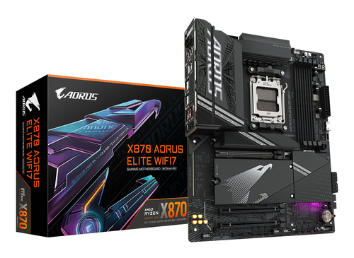 CARTE MERE GIGABYTE X870 AORUS ELITE WIFI7 DDR5 - Workstation Maroc CARTE MERE GIGABYTE X870 AORUS ELITE WIFI7 DDR5 - Workstation Maroc