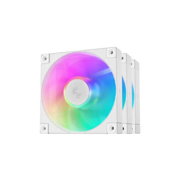 FAN DEEPCOOL FD14 ARGB WH 3in1 - Workstation Maroc