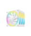 Pack 3 Ventilateurs DeepCool FL12R Blancs ARGB au Maroc | Workstation.ma
