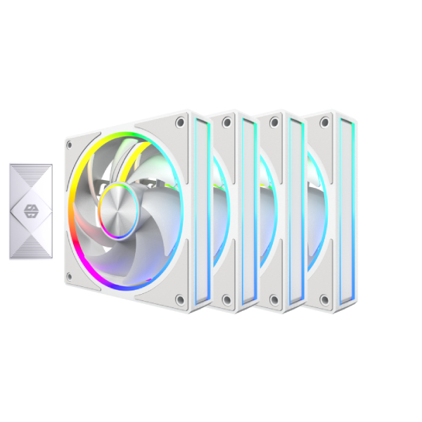 Pack 4 Ventilateurs SG SG62-4FW ARGB Blanc | Prix Maroc - Workstation.ma Pack 4 Ventilateurs SG SG62-4FW ARGB Blanc | Prix Maroc - Workstation.ma