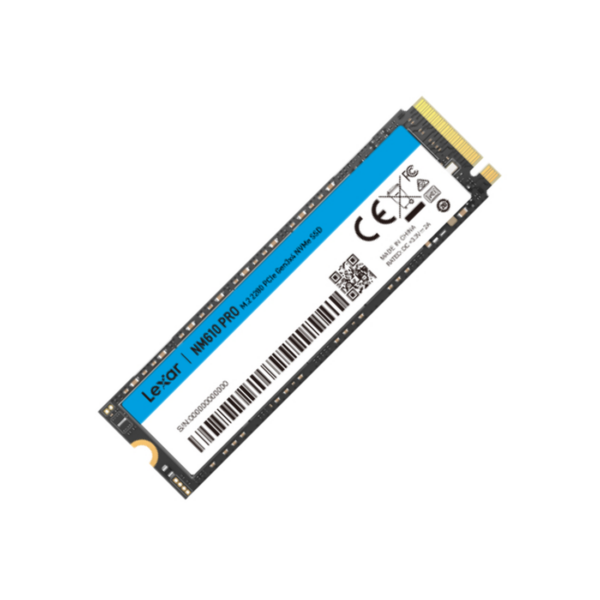 SSD Lexar NM610 PRO 500 Go M.2 NVMe PCIe Gen3 | Prix Maroc - Workstation.ma