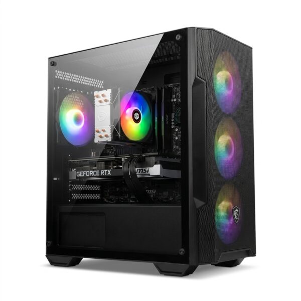 FORGE R7 - AMD RYZEN 7 5700, B550M, RTX 5060 Ti 8 Go, 16 Go DDr4, 500 Go SSD Nvme, Pc gamer