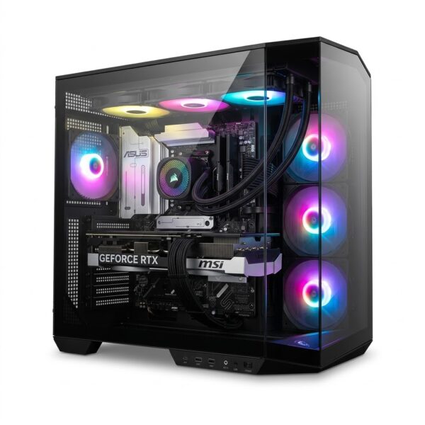 VENOM I9 - Intel Core I9-14900KS, RTX 5060 TI 8 Go, 32 Go DDR5, 1 To SSD Sata, Pc gamer