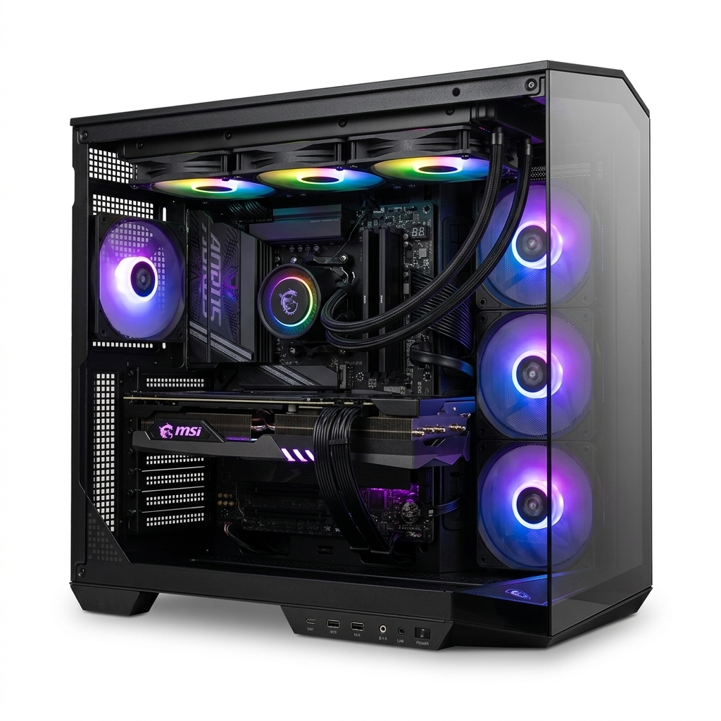 VENOM R7 II - AMD Ryzen 7 7800X3D, RTX 5070 12 Go, 32 Go DDr5, 1 To SSD Sata , Pc Gamer VENOM R7 II - AMD Ryzen 7 7800X3D, RTX 5070 12 Go, 32 Go DDr5, 1 To SSD Sata , Pc Gamer