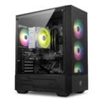VORTEX R5 - AMD Ryzen R5 9600X, B850M, RTX 5060 Ti 8 Go, 16 Go DDr5, 500Go SSD Nvme, Pc Gamer