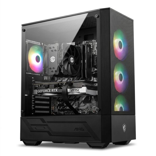 VORTEX R5 II – AMD RYZEN 5 8400F, B850M, RTX 5070 12 Go, 16 Go DDr5, 512Go SSD Sata , Pc gamer