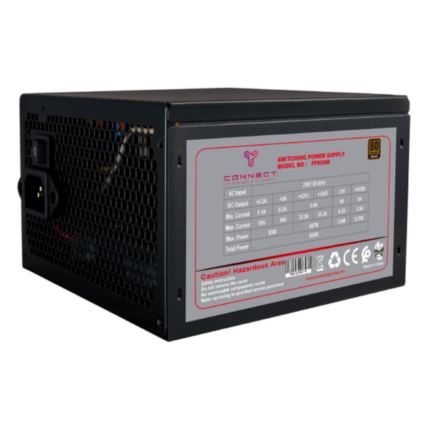 CONNECT 850W 80PLUS Bronze Alimentation PC Prix Maroc | Workstation.ma