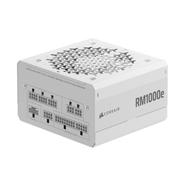 Corsair RM1000e White 1000W 80+ Gold (2025) ATX 3.1 | Prix Maroc - Workstation.ma