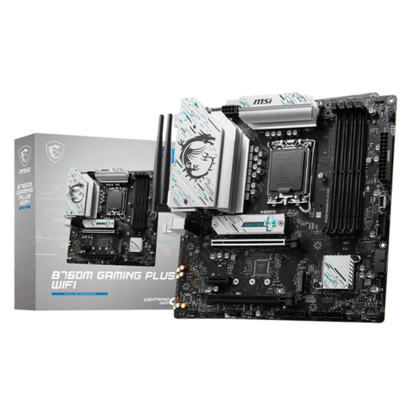 Carte Mère MSI B760M GAMING PLUS WIFI au Maroc - Workstation.ma