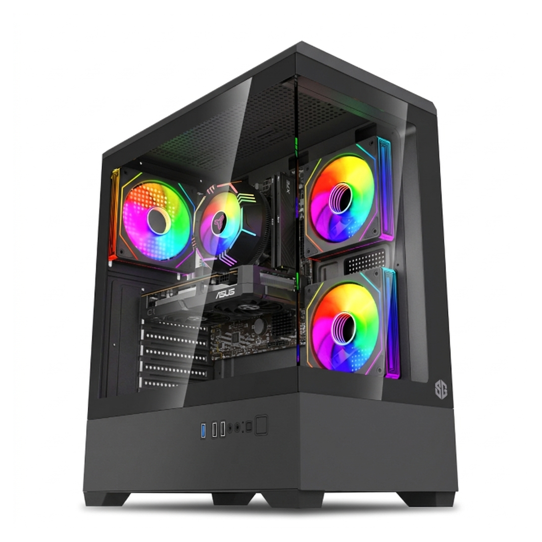 PC Gamer SHADOW R5 Ryzen 5 5500F RX 7600 8 Go Maroc | Prix & Config PC Gamer SHADOW R5 Ryzen 5 5500F RX 7600 8 Go Maroc | Prix & Config