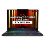 MSI Cyborg 17 i7-13620H RTX 5070 32Go 1To SSD Prix Maroc | Workstation.ma